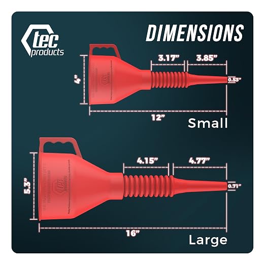 TEC Products FlexAll Long Flexible Funnels - Image 4