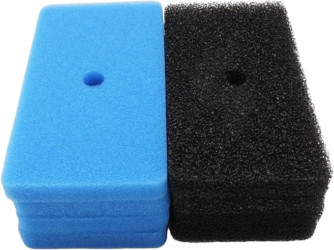 MDEOOSKY 4 Sets Pond Filter Sponge Pads, Coarse and Fine Filter Media - Image 7