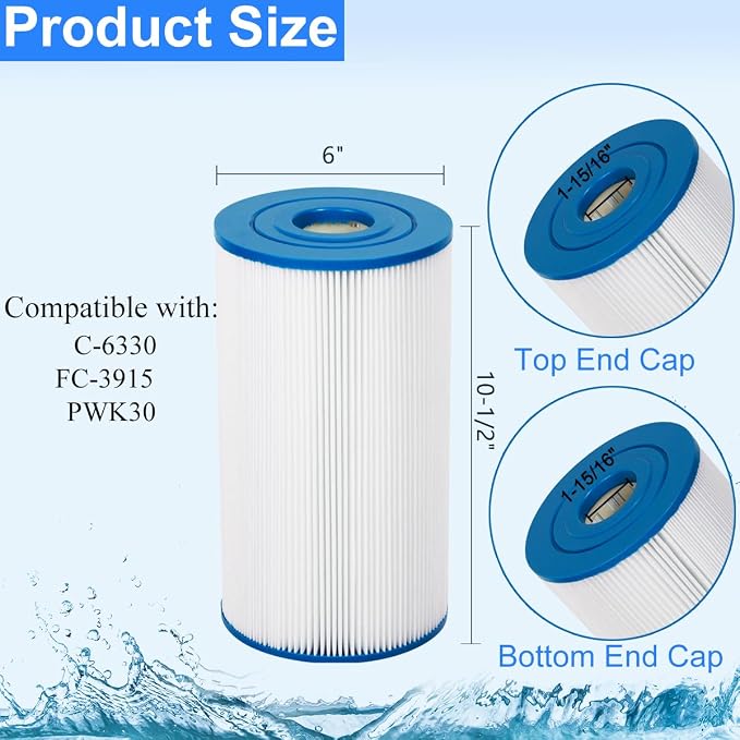 PWK30-EC Spa Filter Cartridge Replaces - Image 2