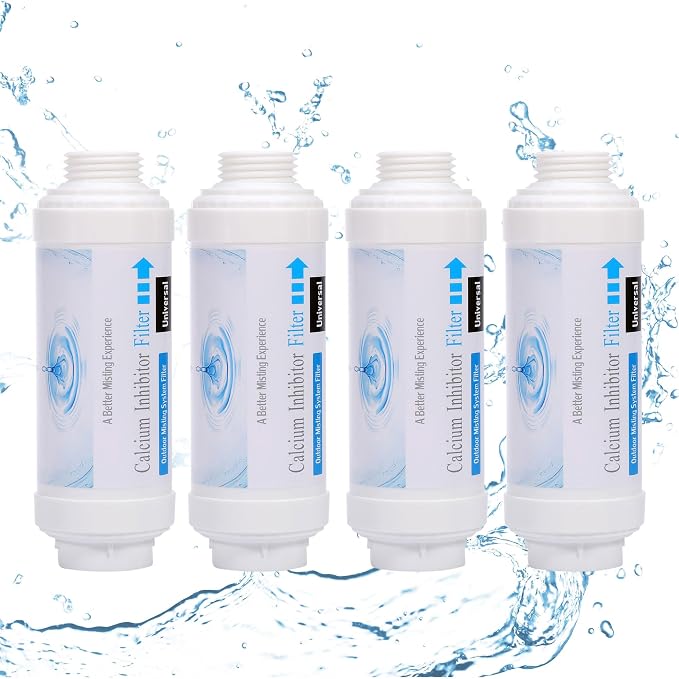 Yoption Calcium Inhibitor Filter, Outdoor Misting System Filter, by Yoption