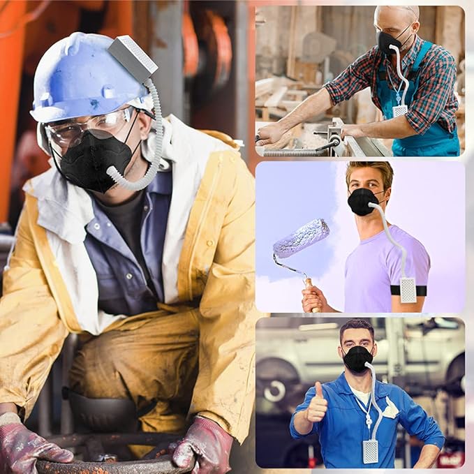 Electric Wearable Air Purifier Maskes, Air Supply, - Image 2