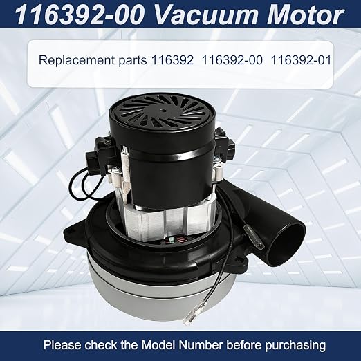 116392-00/116392-01 Vacuum Motor, Electric Vacuums Pump Blower Motor - Image 2