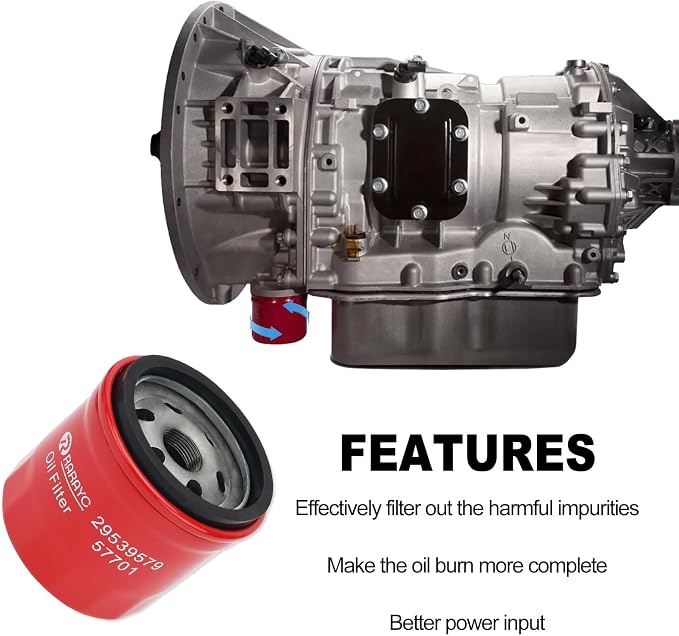 Diesel 6.6L Duramax Filter Kit Fuel/Oil/Air/Transmission Filter, Compatible - Image 4