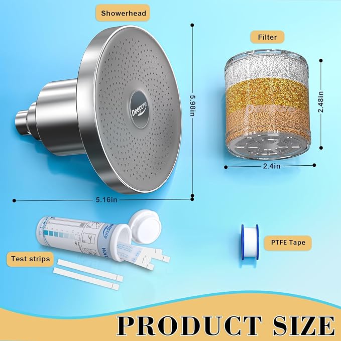 Filtered Shower Head Set - Image 3