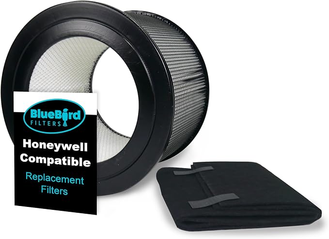 Replacement HEPA Filter & Carbon Pre Filter Kit by BlueBird+Filters