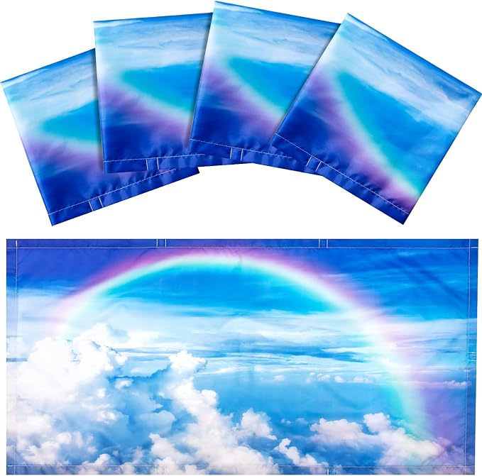 Hortsun 4 Pack 4 x 2 Feet Fluorescent Light Covers, Magnetic Light Filters by Hortsun