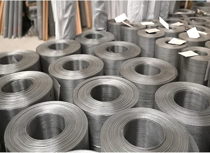 Stainless Steel Woven Wire Mesh Stainless Steel Wire Mesh 100 Fine Screen - Image 7
