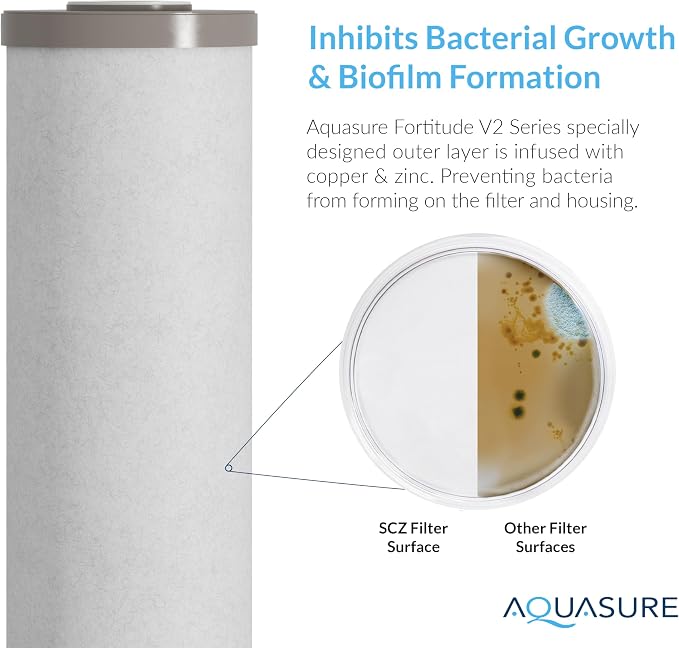 Aquasure Fortitude V2 Series | Sediment/Carbon/Zinc Bacteria Inhibiting Triple - Image 3