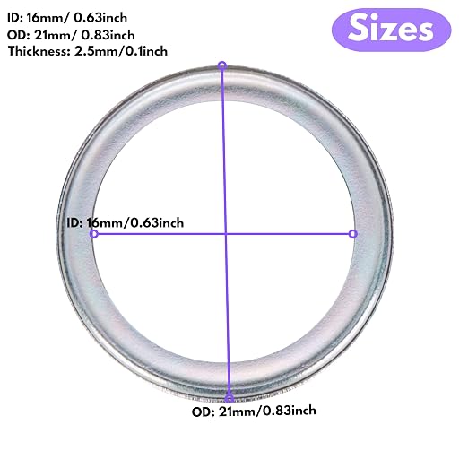 25PCS Oil Drain Plug Gasket Replacement - Image 2
