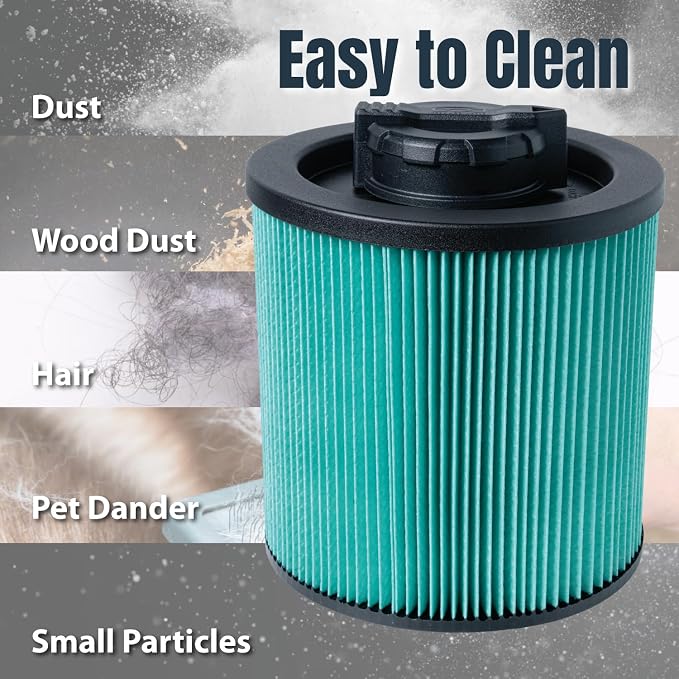 POWERTEC DXVC6914 HEPA Cartridge Filter - Image 4