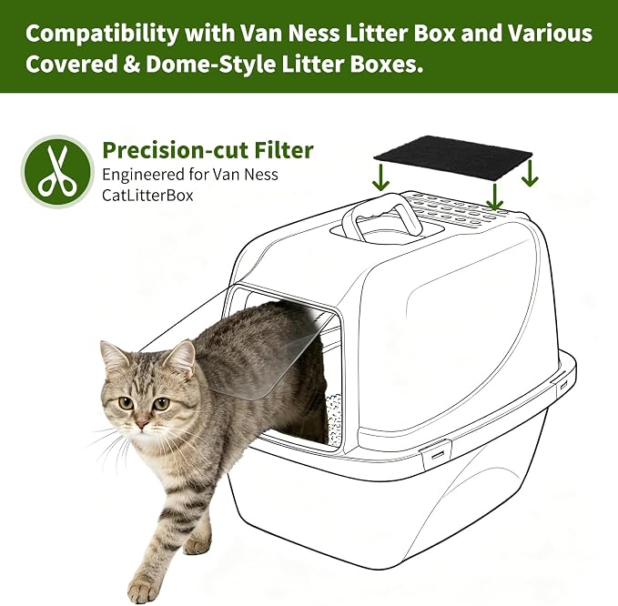 8 Pack Activated Carbon Filters Compatible - Image 4