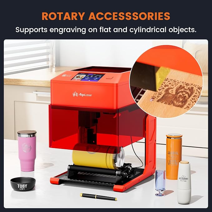 AlgoLaser 10W Smart Laser Engraver Machine, Class 1 Portable Laser Cutter - Image 4