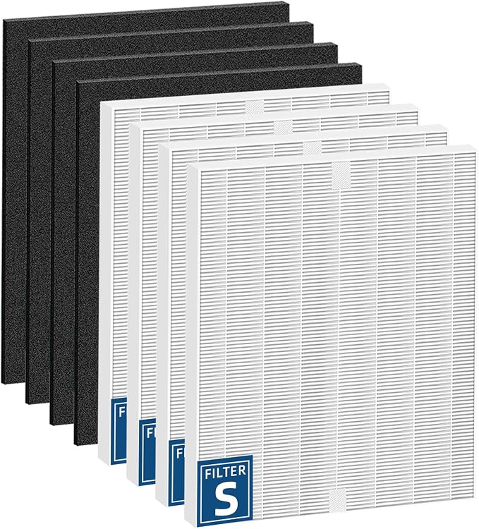 8 Pack C545 H13 HEPA Replacement Filter S Compatible by Amboseli