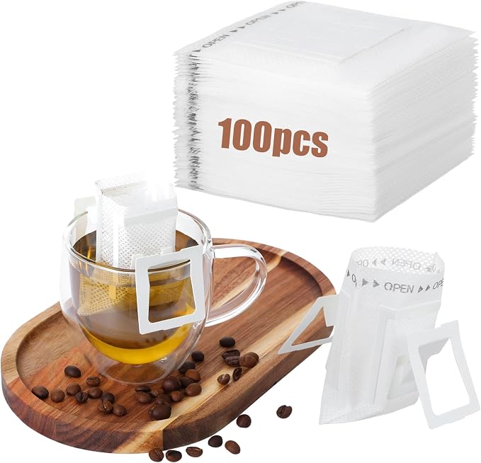 Sibba 100 PCS Portable Coffee Filter Bag - Image 8