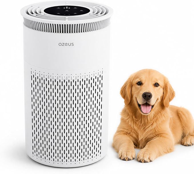 Azeus Air Purifier for Large Rooms, 25db Filtration System Cleaner Odor - Image 11