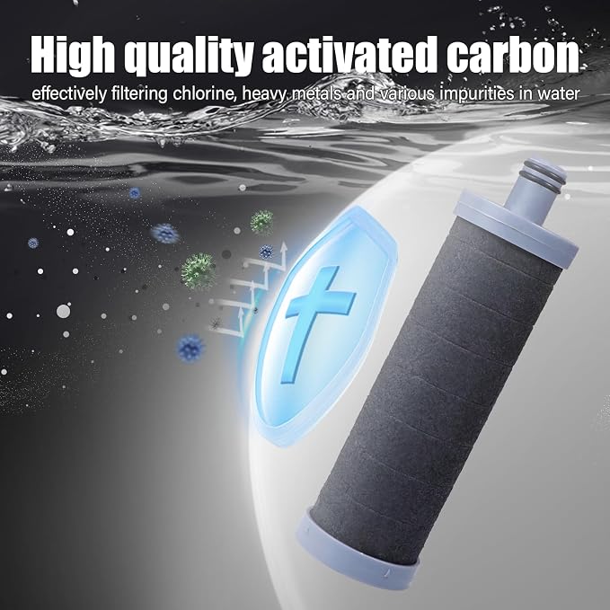 Carbon Shower Filter Cartridge 1PCS, Compatible - Image 6