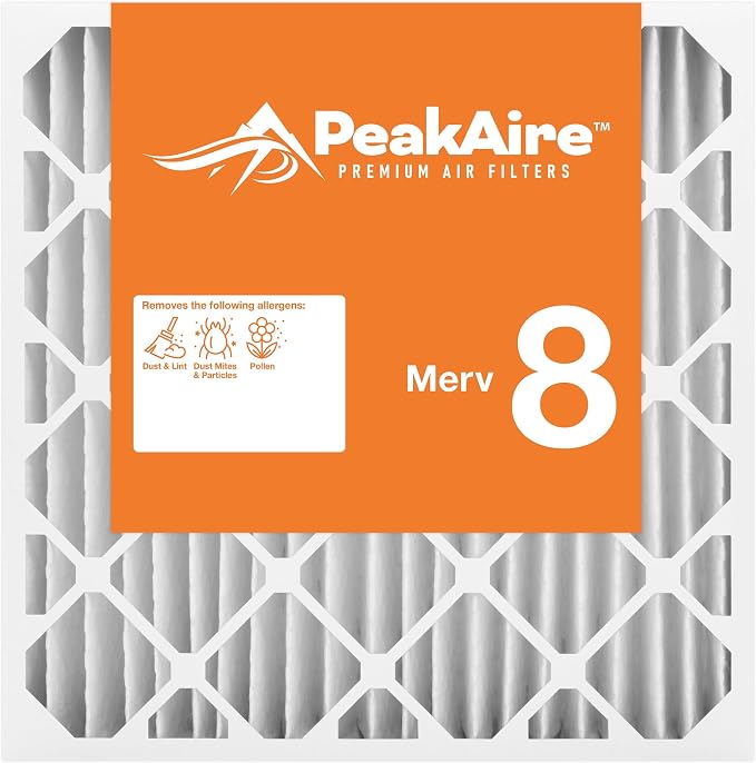 Merv 8 Basic 24" x 24" x 4" Air Filter by PeakaireFIlters