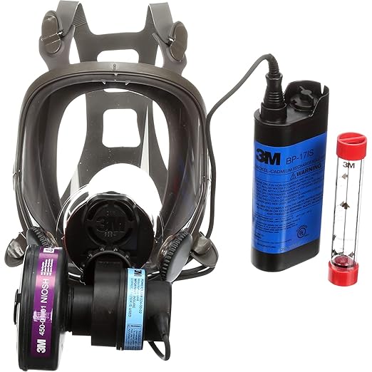 3M Powerflow Powered Air Purifying Respirator Kit 6900PF, Face-Mounted by 3MIndustrial