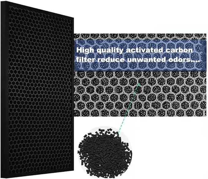 Replacement True HEPA Carbon Deodorizing Filter UZ-HG3HF，Compatible - Image 4