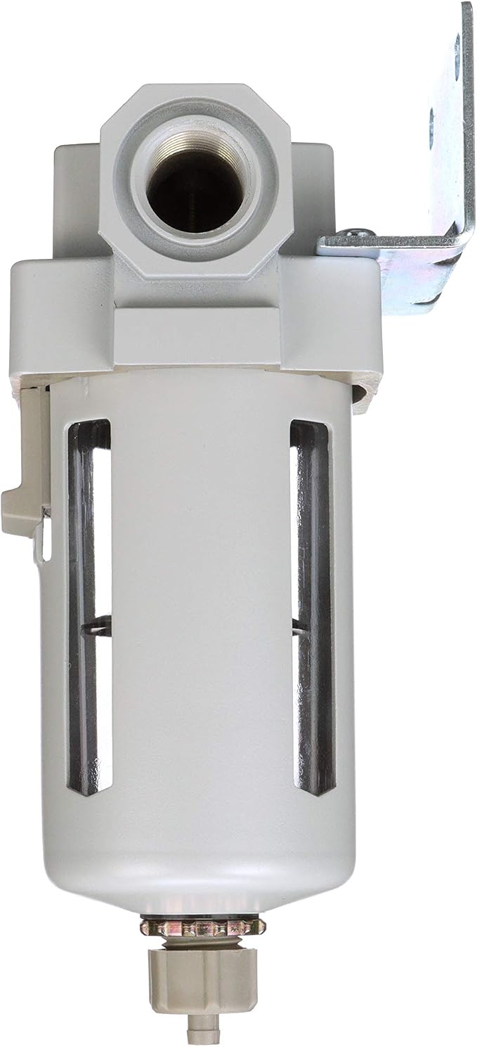 PneumaticPlus SAF400-N04B Compressed Air Particulate Filter 1/2" NPT, 10 Micron - Image 4