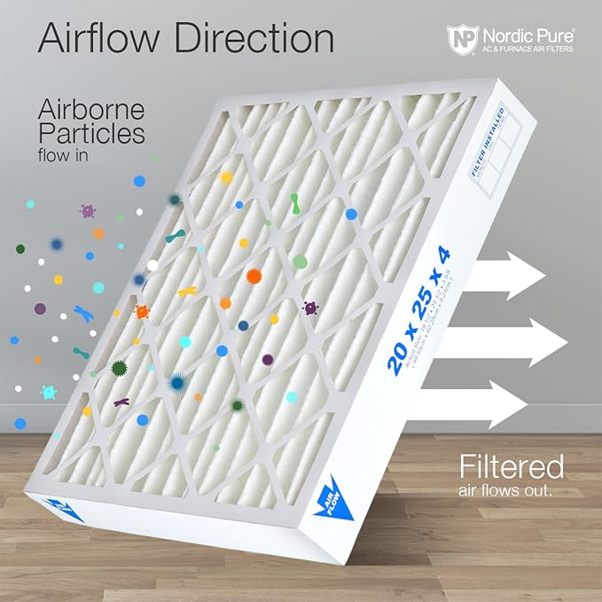 Nordic Pure 20x20x4 Pleated MERV 15 Air Filter 1 Pack - Image 8
