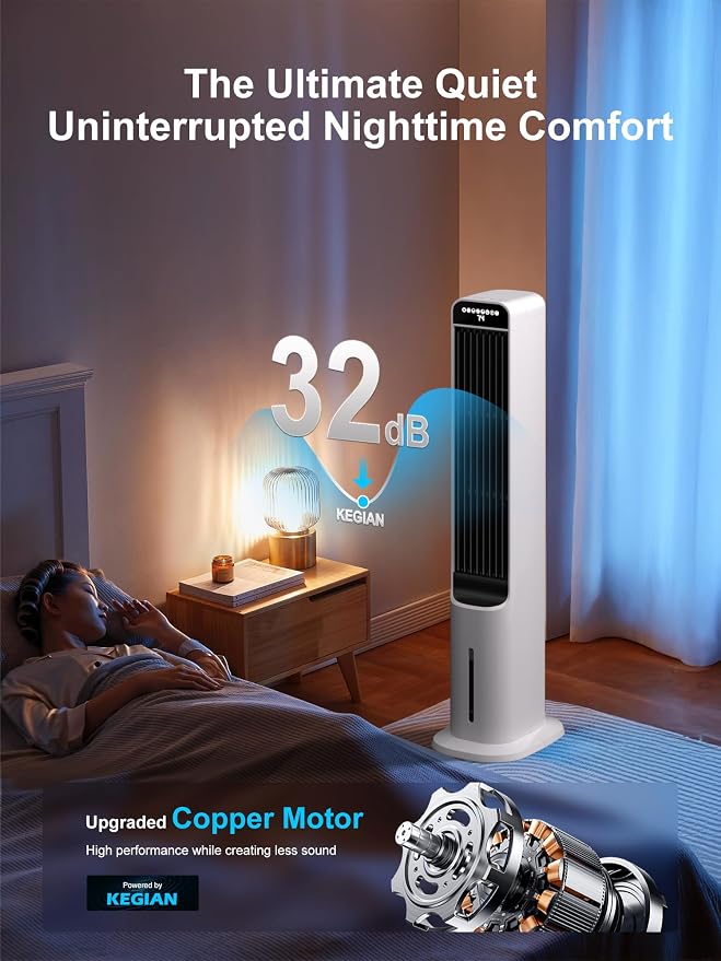 KEGIAN Windowless Portable Air Conditioners, Evaporative Air Cooler - Image 3
