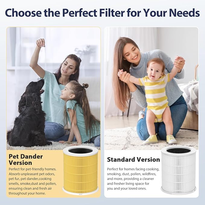 2 Pack AP401 AP402 Pet Care Filter Replacement, Compatible - Image 6