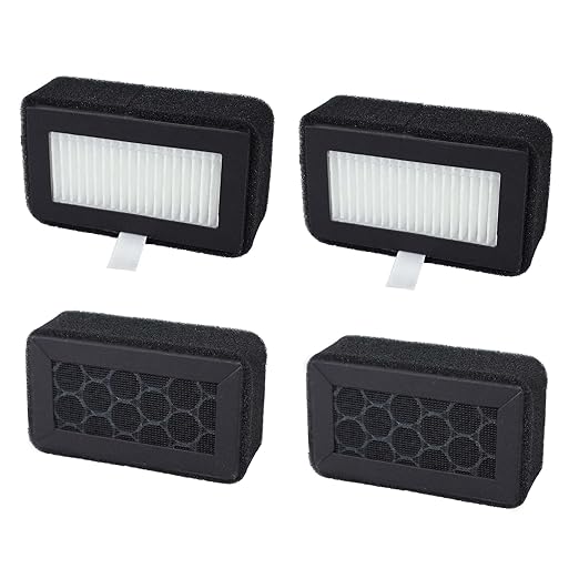 4Pcs HEPA 13+Activated Carbon Combo Air Filter by Unknown