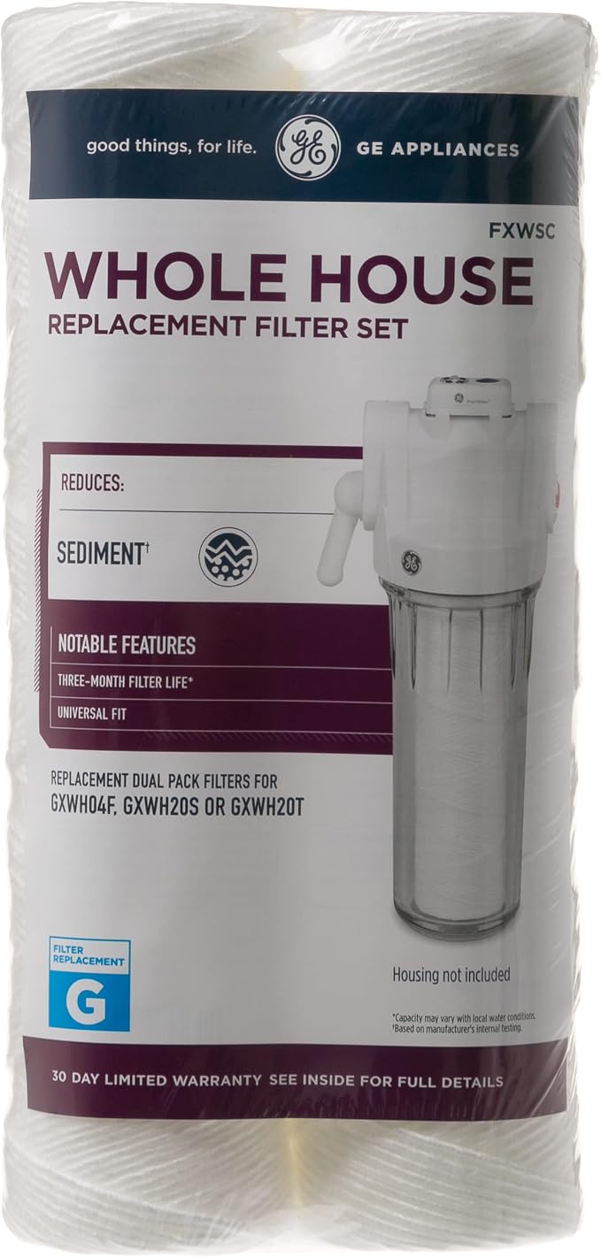 GE FXWSC Whole House Water Filter | Replacement - Image 2