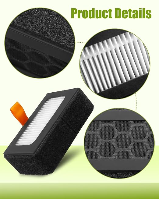 2PCS Air Filter Fit for Bambu Lab X1C X1 P1S 3D Printers, - Image 6