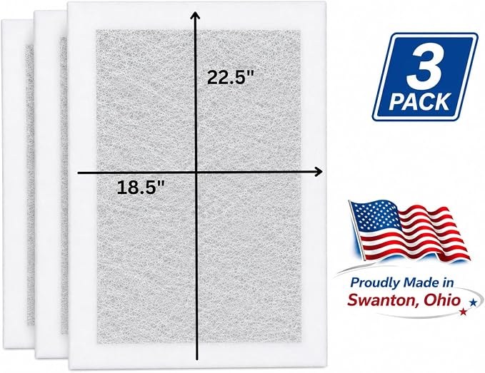 Fast-Shipped-Filters 3 Pack 20x25 Replacement Filter Pads Compatible - Image 2
