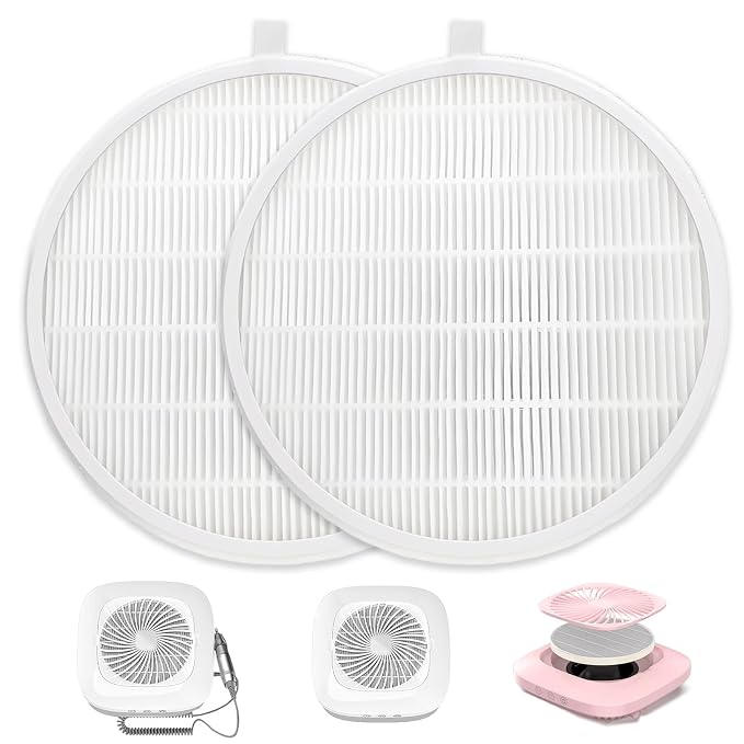 Nail Dust Collector Filter, Replacement Filters Compatible by Mecefeno