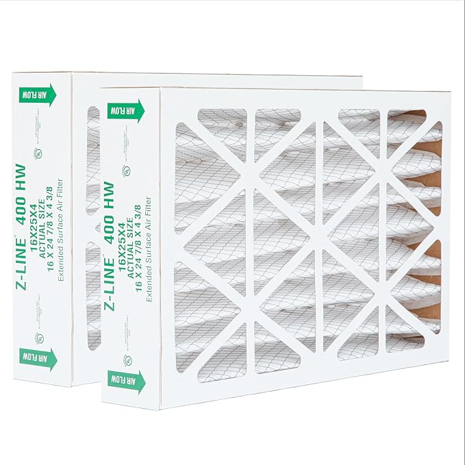 Glasfloss ZL 16x25x4 MERV 10 Air Filter Honeywell FC100A1029 Replacement Air by Glasfloss