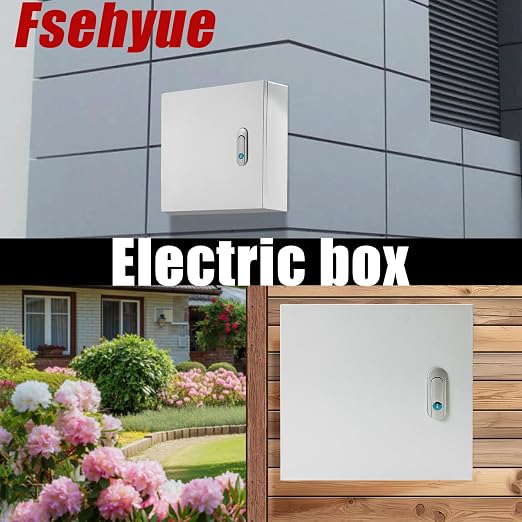 Electrical Box 12 x 12 x 6 Inch Indoor Outdoor Electrical Enclosure Box Steel - Image 6
