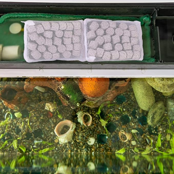 DEPEPE 10pcs 7.8 x 5.9 Inch Aquarium Filter Media Bags - Image 7