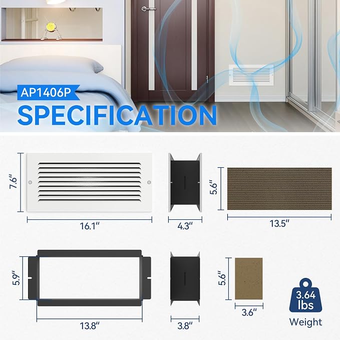 Wall Return Air Pathway Kit - Image 5