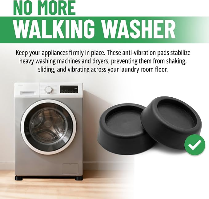 Evelots Anti Vibration Pads for Washing Machine - Image 2