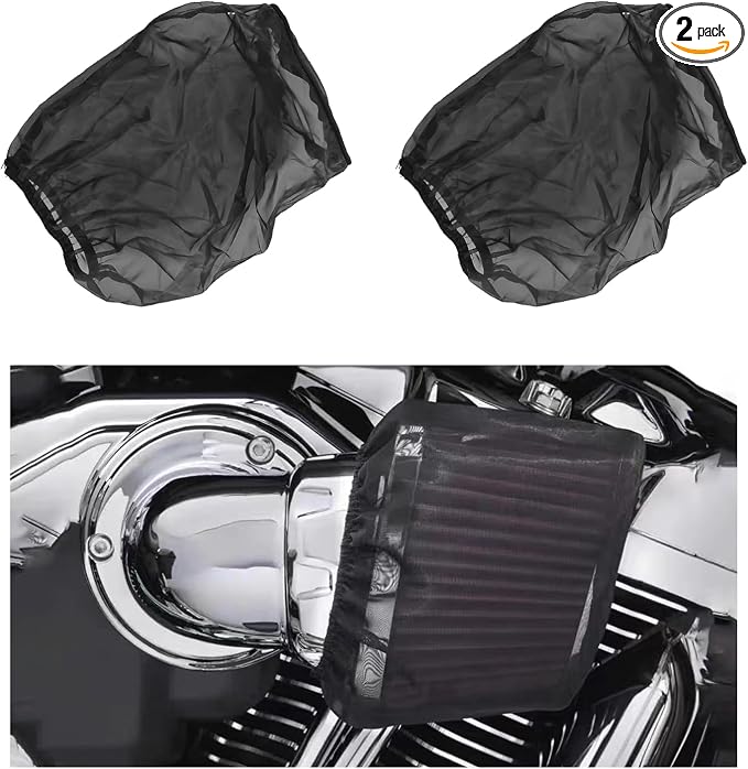 2 PCS Air Filter Cover for Car, Dustproof Cold Air Filter Protective Sock Cover by Dickno