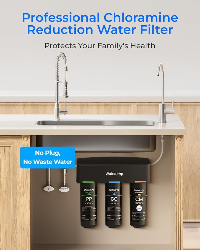 Waterdrop TSB-CM Under Sink Water Filter System Reduce Chloramine, Chlorine - Image 2