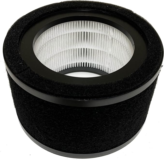 Nispira Replacement Filter L True HEPA + Activated Carbon Pre Filter Compatible - Image 3