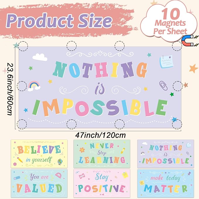 Wiooffen 6 Pcs Fluorescent Light Covers - Image 2