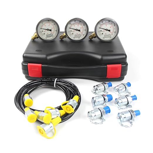 SINOCMP Hydraulic Pressure Test Coupling Kit - Image 5