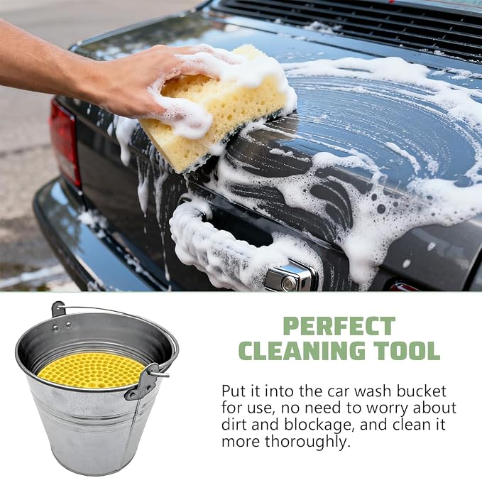 Car Wash Bucket Grit Trap Inserts, Vehicle Detailing Wash Filter - Image 5