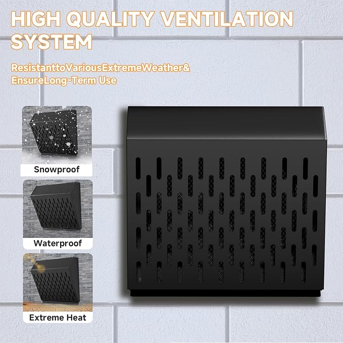10 Inch Exhaust Vent Cover, Wall Vent Cover - Image 4