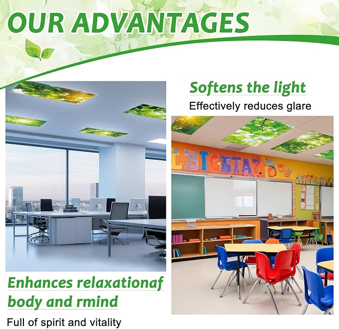 8 Pcs Fluorescent Light Covers - Image 6