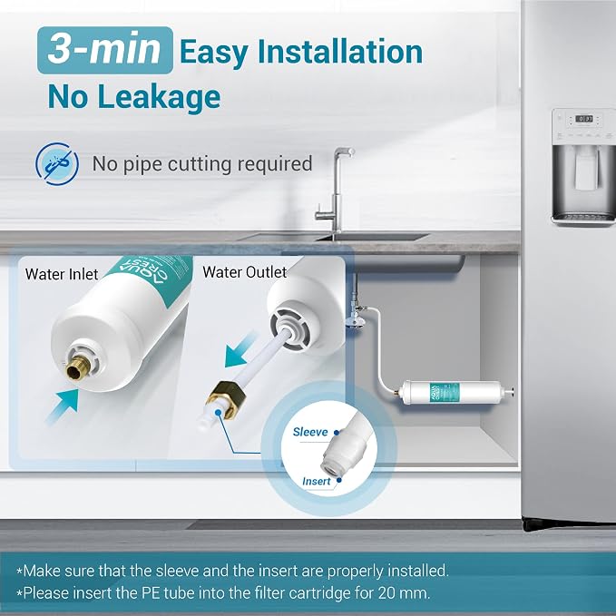 AQUACREST 5 years In-Line Water Filter - Image 8