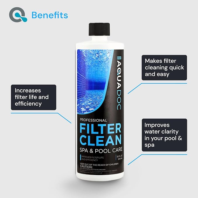 Hot Tub Filter Cleaner Soak, Pool Filter Cleaner & Pool Cartridge Cleaner - Image 3