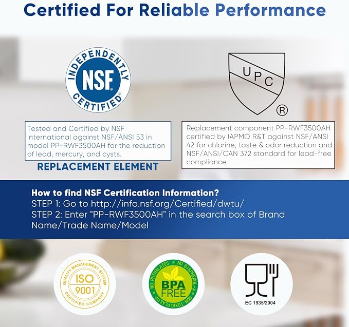PUREPLUS LT800P NSF/ANSI 53&42 Certified Replacement - Image 6