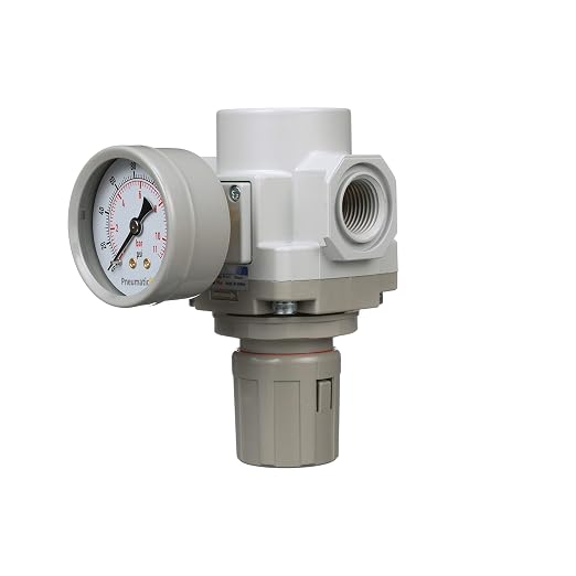 PneumaticPlus SAR400-N04BG Compressed Air Pressure Regulator 1/2" NPT - Image 3