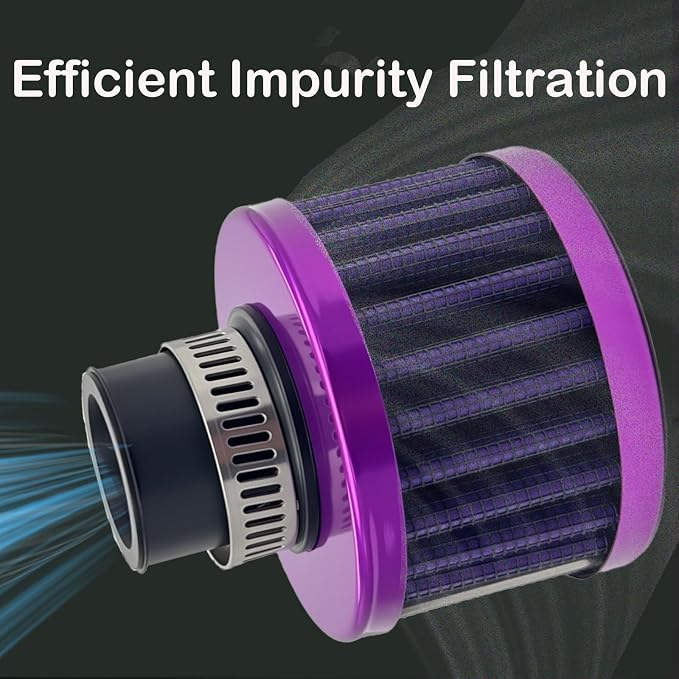 18mm Cold Air Intake Filter, Automotive Cold Air Breather Filter - Image 2